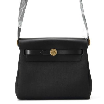 エルメス ショルダーバッグ エールバッグジップ ミニ ブラック