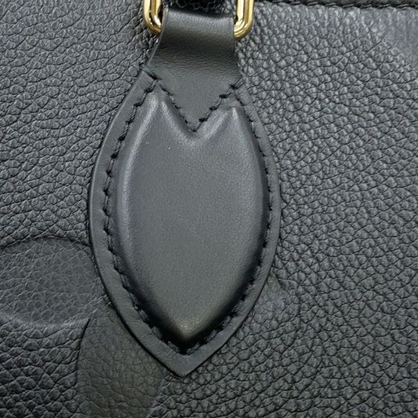 ルイヴィトン トートバッグ モノグラム・アンプラント オンザゴーMM M45595 2way ブラック 黒