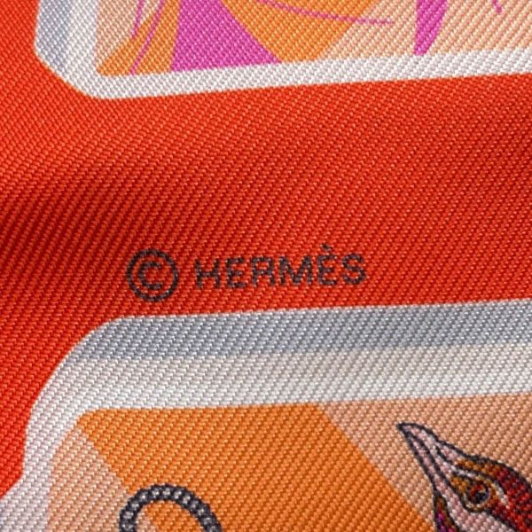 エルメス ツイリースカーフ 2023秋冬 エルメスストーリー シルク ホワイト系 2023年 秋冬 HERMES エルメス スカーフ ツイリー エルメス