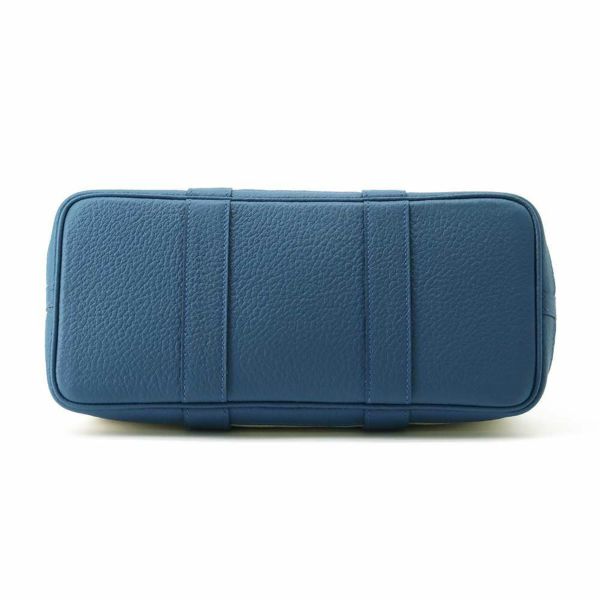 エルメス トートバッグ ガーデンパーティTPM コルヴェール/シルバー金具 トワルシェブロン/ネゴンダ D刻印
