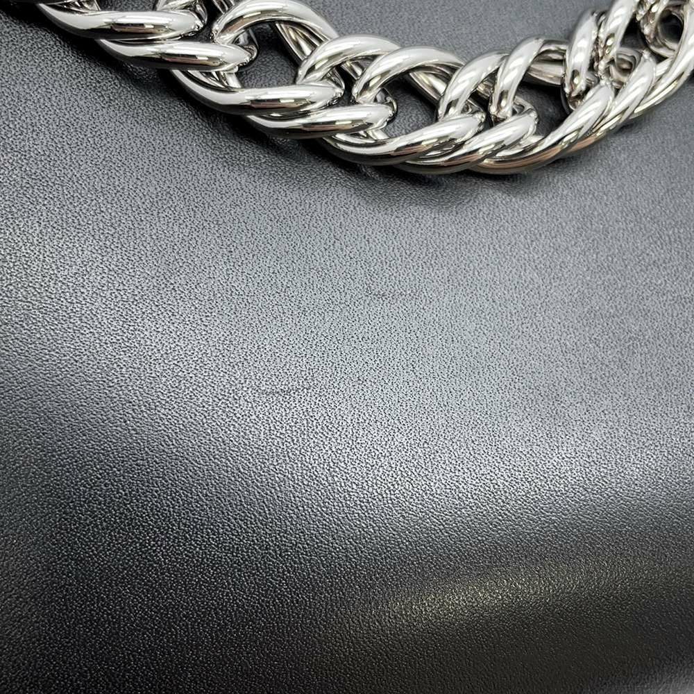 エルメス ボリード1923 30 スマイル ブラック/シルバー金具 タデラクト/リザード Y刻印 2way 黒