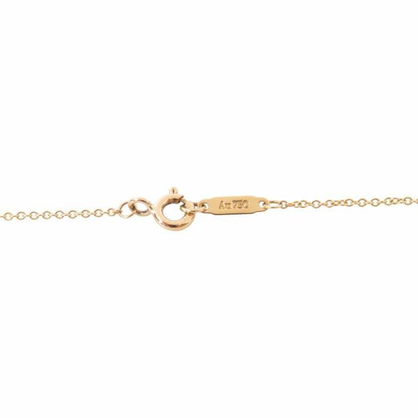 ティファニー ネックレス 1837 インターロッキング サークル ペンダント スモール K18YG 60011480 Tiffany&Co.