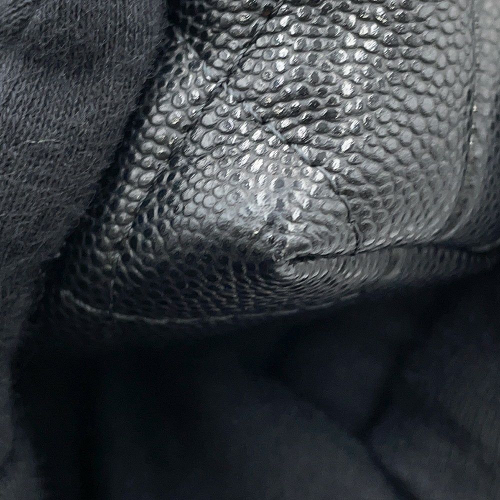 シャネル チェーンショルダーバッグ マトラッセ ココマーク タイムレスクラシックライン チェーンクラッチ キャビアスキン AP4423 黒