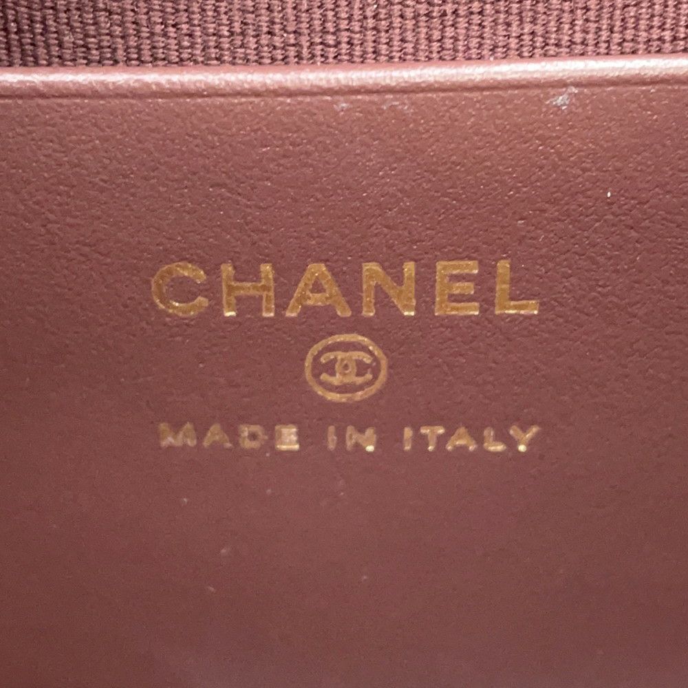 シャネル チェーンショルダーバッグ マトラッセ ココマーク タイムレスクラシックライン チェーンクラッチ キャビアスキン AP4423 黒