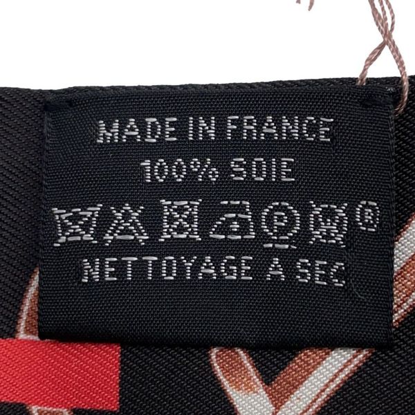 HERMES エルメス☆ツイリー ド レ ブックル スカーフ シルク100% HERMES エルメス Twilly Scarf ツイリー スカーフ シルク100