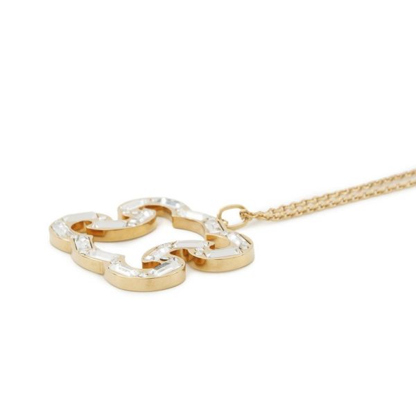 セリーヌ ネックレス トリオンフ スパークル ラインストーン 461FO6BRS CELINE アクセサリー