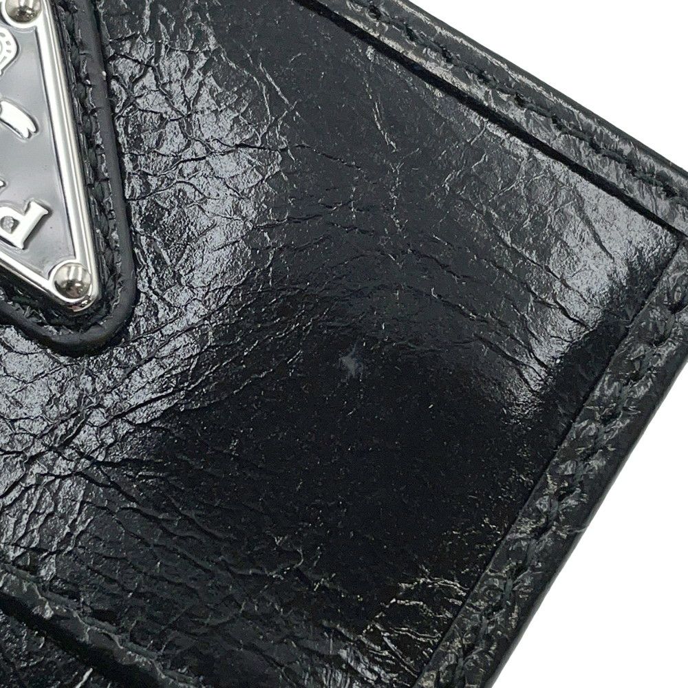プラダ カードケース ソフトルックスレザー 2MC025 PRADA 財布 黒