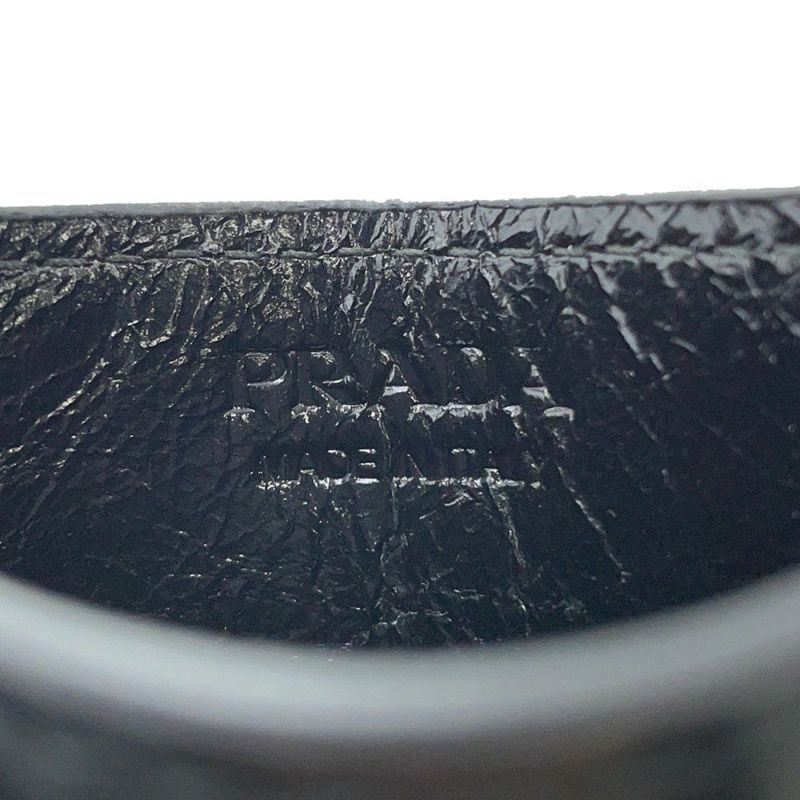 プラダ カードケース ソフトルックスレザー 2MC025 PRADA 財布 黒