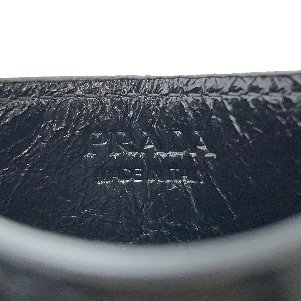 プラダ カードケース ソフトルックスレザー 2MC025 PRADA 財布 黒