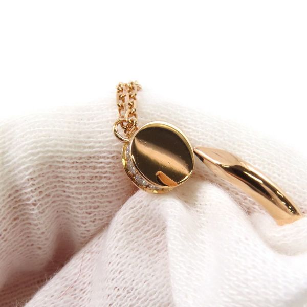 カルティエ ネックレス ジュスト アン クル ペンダント ダイヤモンド 36P 計0.38ct K18PGピンクゴールド B7224893 Cartier ジュエリー