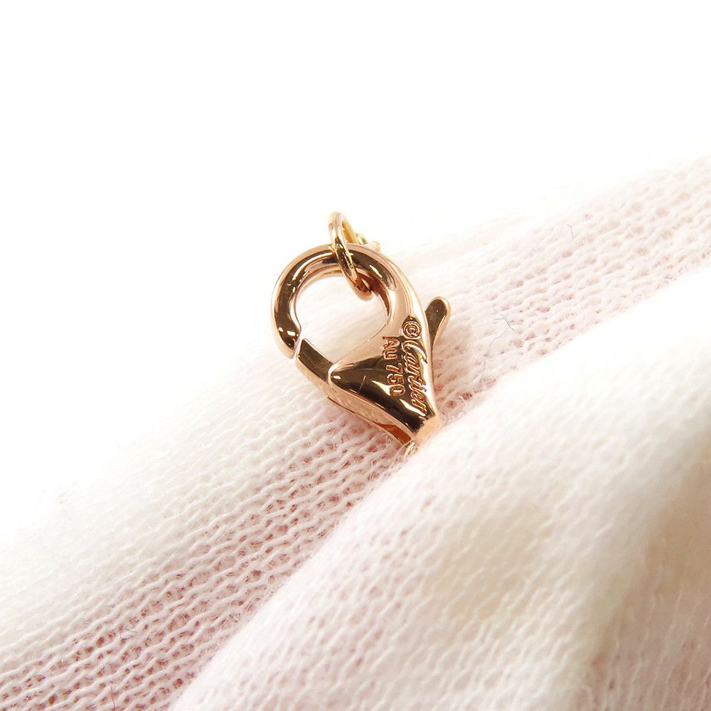 カルティエ ネックレス ジュスト アン クル ペンダント ダイヤモンド 36P 計0.38ct K18PGピンクゴールド B7224893 Cartier ジュエリー