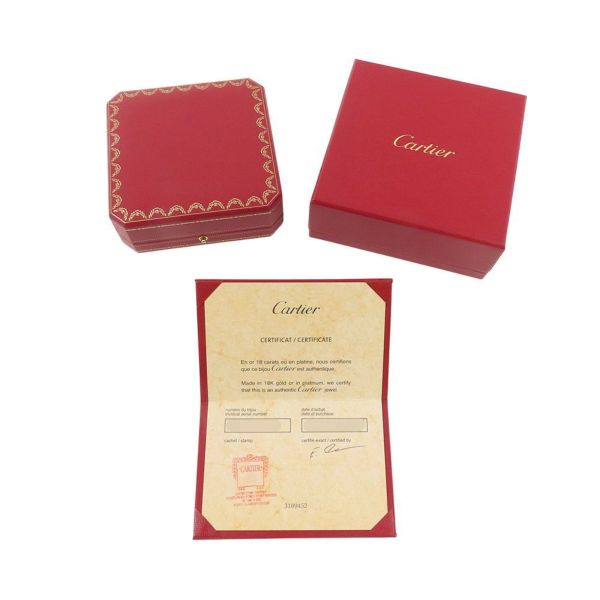 カルティエ ネックレス ジュスト アン クル ペンダント ダイヤモンド 36P 計0.38ct K18PGピンクゴールド B7224893 Cartier ジュエリー