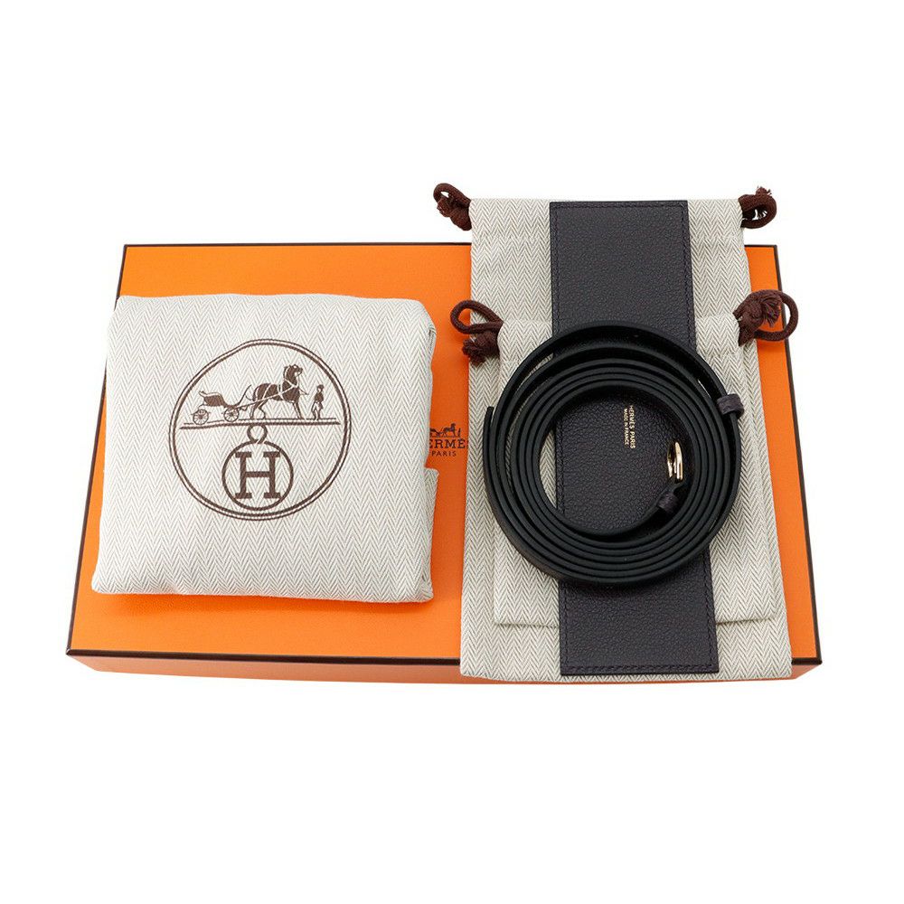 エルメス ショルダーバッグ ケリーダンス2 ヴェルソ プルノワール/アネモネ/ゴールド金具 エバーカラー K刻印