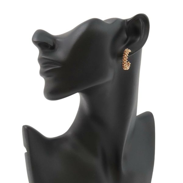 カルティエ ピアス クラッシュ ドゥ カルティエ イヤリング SM スモールモデル K18PGピンクゴールド B8301415 Cartier ジュエリー