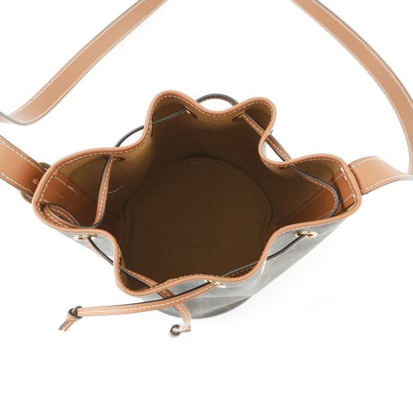 セリーヌ ショルダーバッグ トリオンフ スモール ドローストリングバッグ 191142 CELINE ブラウン