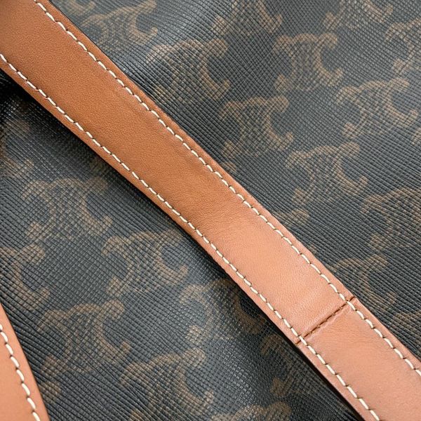 セリーヌ ショルダーバッグ トリオンフ スモール ドローストリングバッグ 191142 CELINE ブラウン