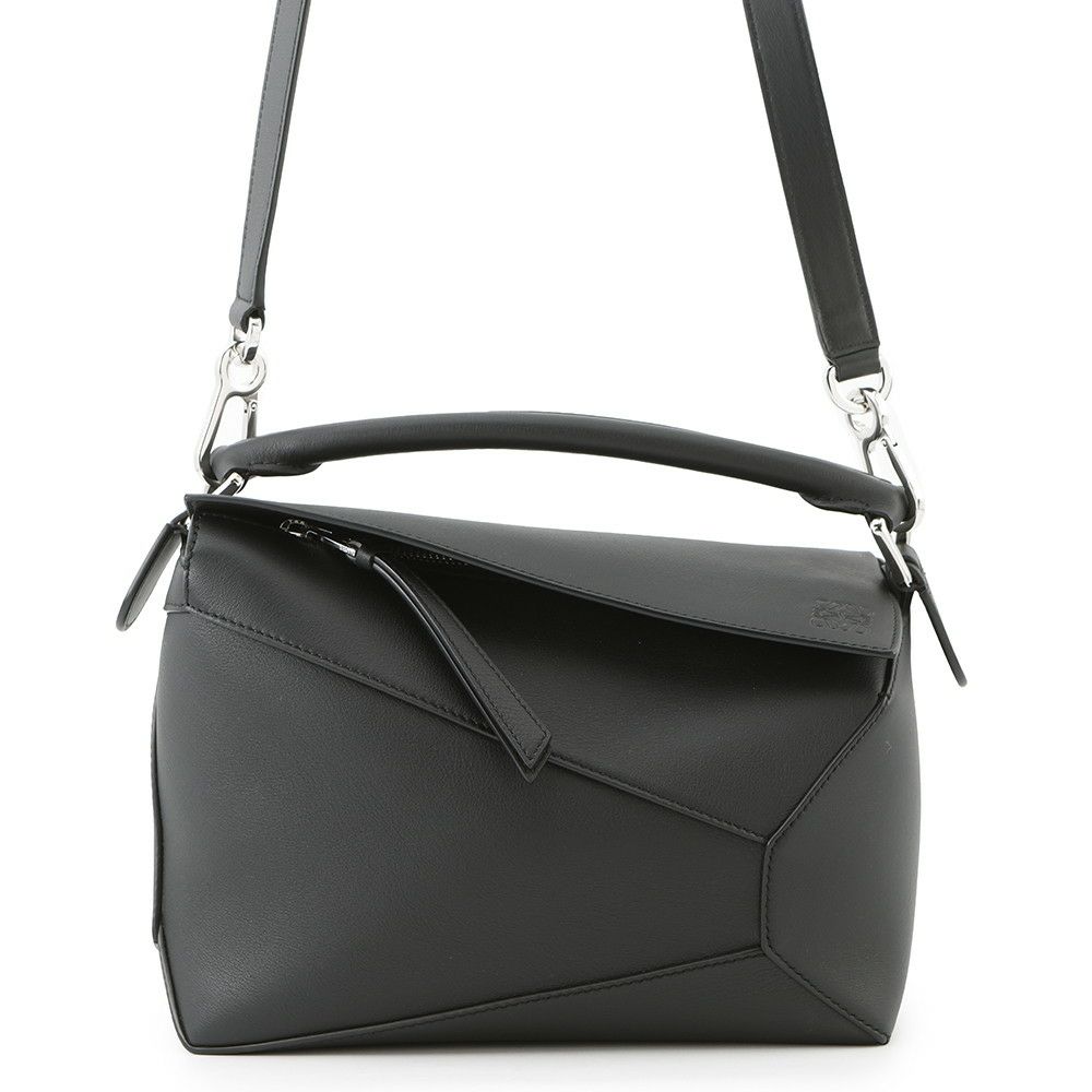 ロエベ ハンドバッグ パズルエッジ スモール クラシックカーフレザー A510P60X41 LOEWE 2way 黒