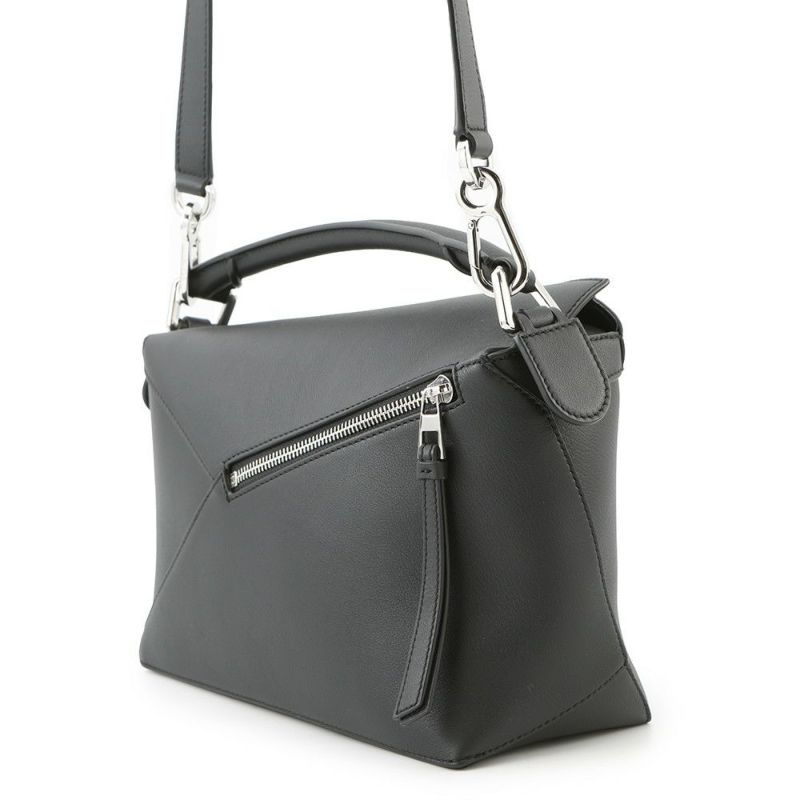 ロエベ ハンドバッグ パズルエッジ スモール クラシックカーフレザー A510P60X41 LOEWE 2way 黒