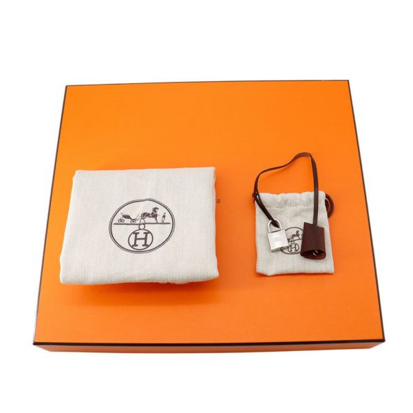 エルメス エールバッグジップPM ルトゥルネ フランボワーズ/ルージュアッシュ/ホワイト/シルバー金具 ヴァッシュハンター/トワルキャドリーユ U刻印