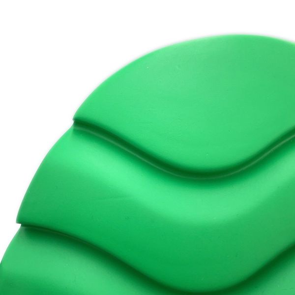 ボッテガヴェネタ サンダル Flash ダブルベルト ラバー メンズサイズ45 690034 BOTTEGA VENETA 靴 グリーン