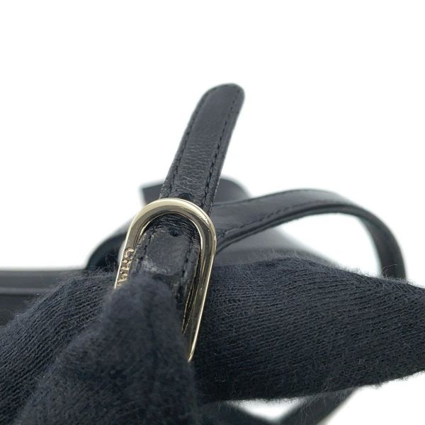 シャネル サンダル ココマーク ヒールサンダル フェイクパール レザー レディースサイズ38C G32699 靴 黒