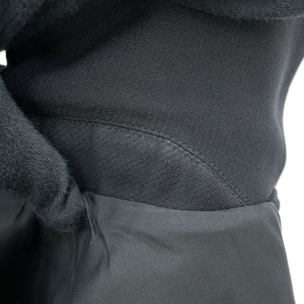 プラダ ワンピース トリコチン ミニドレス ウール シルク レディースサイズ36 P3O04 PRADA 黒