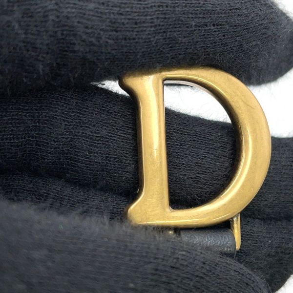 クリスチャン・ディオール チェーンショルダーバッグ オブリーク サドルポーチ Christian Dior チェーンウォレット トロッター