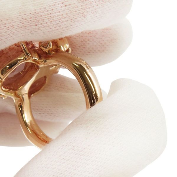 ポメラート リング バイア リング モルガナイト ダイヤモンド 5P K18PGピンクゴールド サイズ53 PAB0021_O7000_DB0MG 指輪