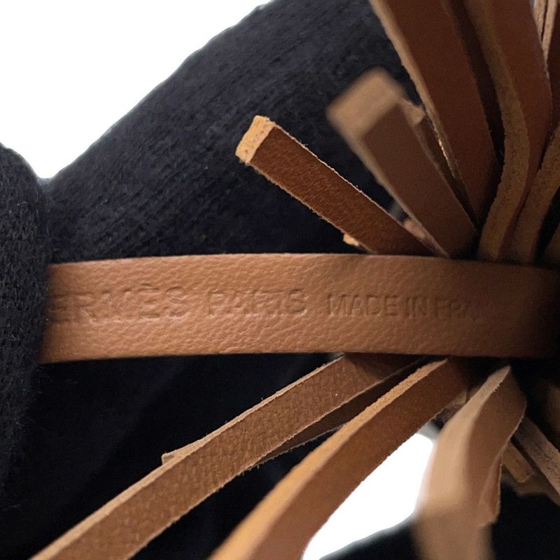 エルメス バッグチャーム シュエット ゴールド/ナタ/ブラック/パンドエピス/ホワイト ラムスキン/エプソン/スイフト W刻印 フクロウ