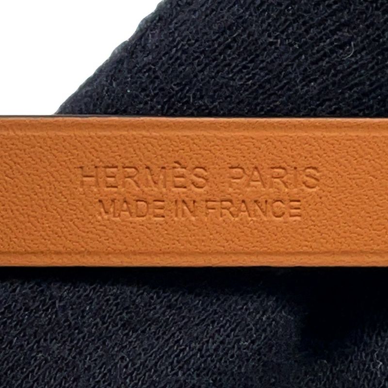 エルメス ブレスレット トゥナイト ブラック/シルバー金具 エプソン B刻印 サイズT5 HERMES アクセサリー 黒