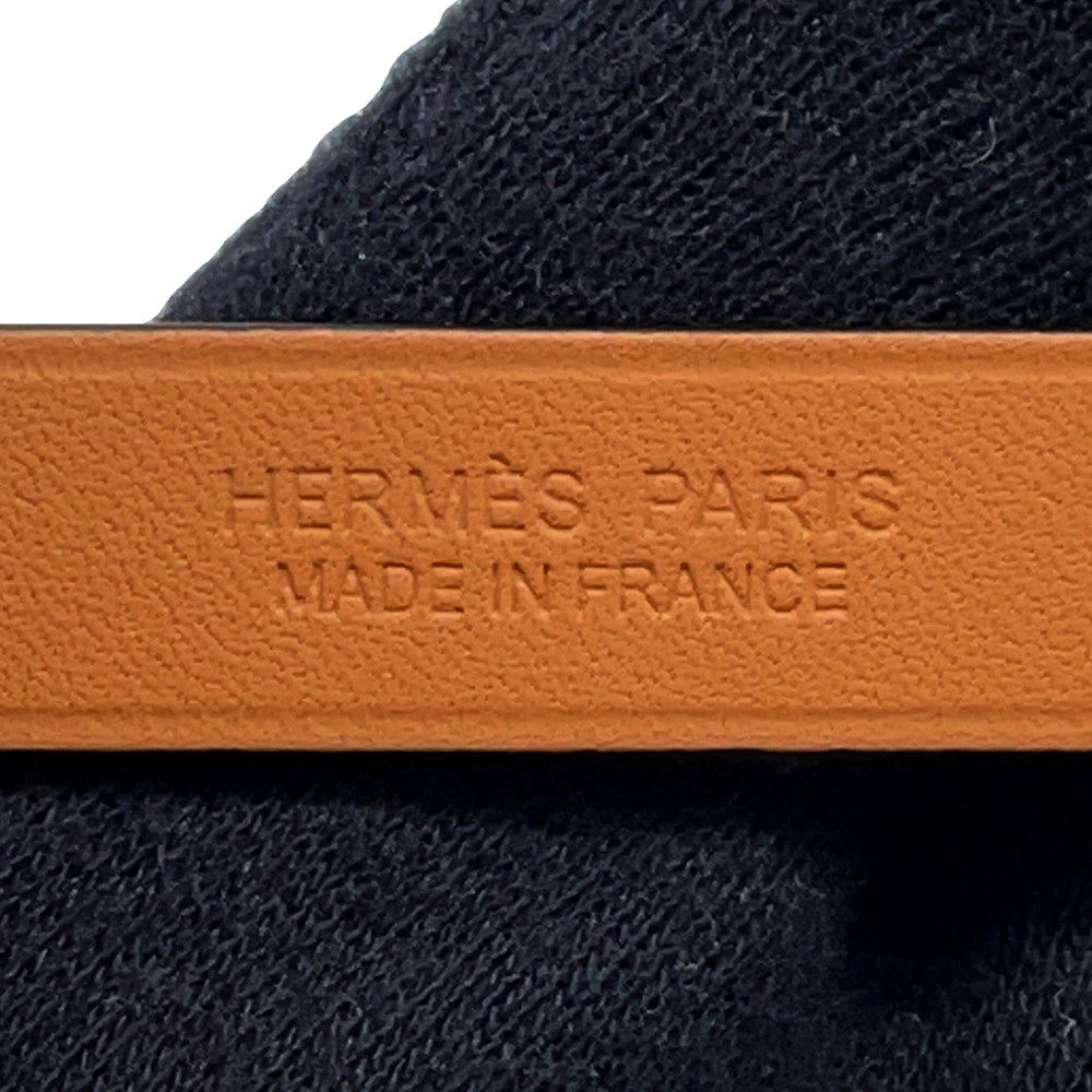 エルメス ブレスレット トゥナイト ブラック/シルバー金具 エプソン B刻印 サイズT5 HERMES アクセサリー 黒