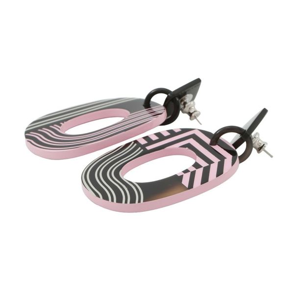 エルメス ピアス イスム ポップ ライン  バッファローホーン HERMES アクセサリー