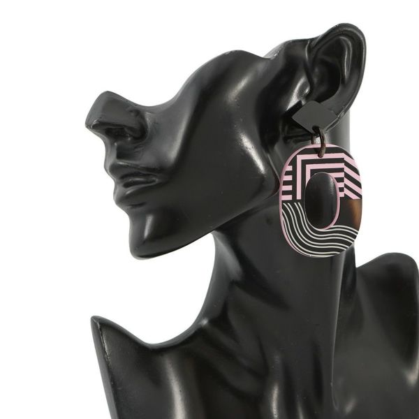 美品 HERMES イスム・ポップ/ライン ピアス ピンク バッファローホーン 楽天市場】HERMES エルメス イスム ポップ ライン ピアス