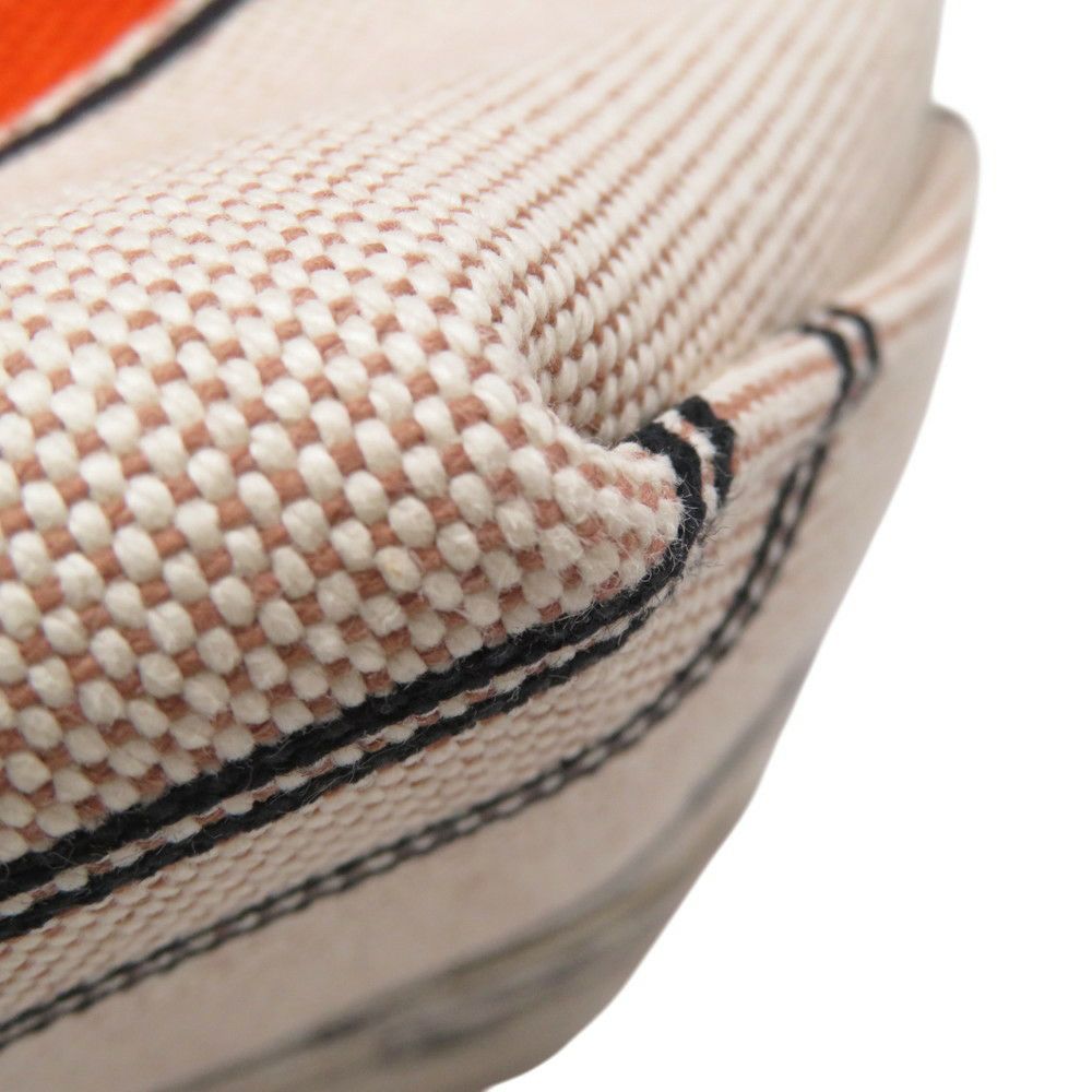 エルメス トートバッグ スティープル25 グリ/エクリュ/シルバー金具 トワルアッシュ/スイフト B刻印