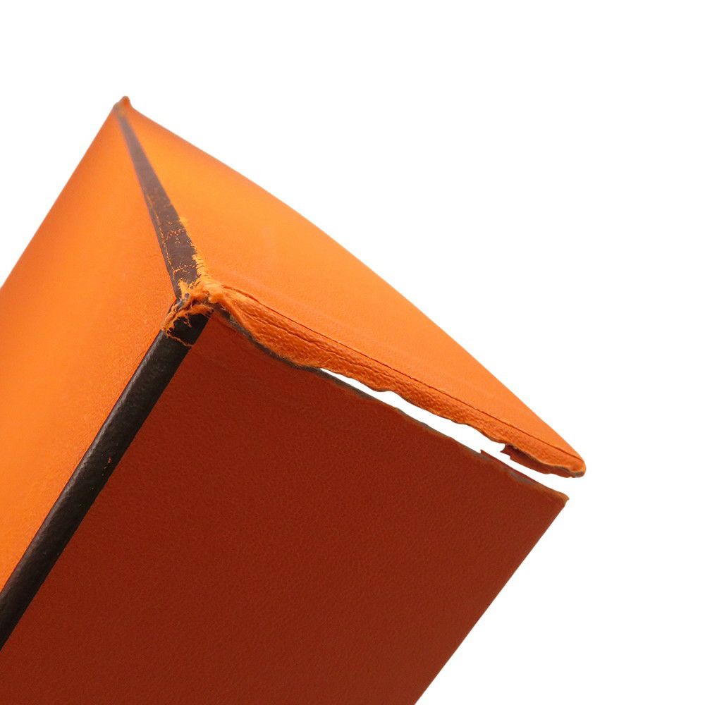 エルメス バーキン30 オレンジ/シルバー金具 シェブルミゾル □H刻印 HERMES Birkin ハンドバッグ