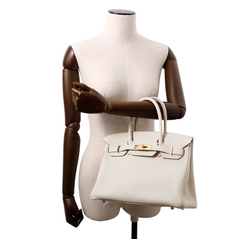 エルメス バーキン30 べトン/ゴールド金具 トゴ W刻印 HERMES Birkin ハンドバッグ