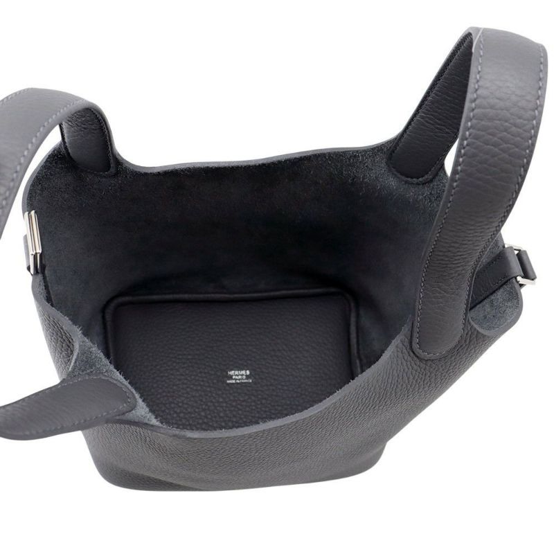 エルメス ハンドバッグ ピコタンロックPM アルドワーズ/シルバー金具 トリヨンクレマンス K刻印 HERMES トートバッグ