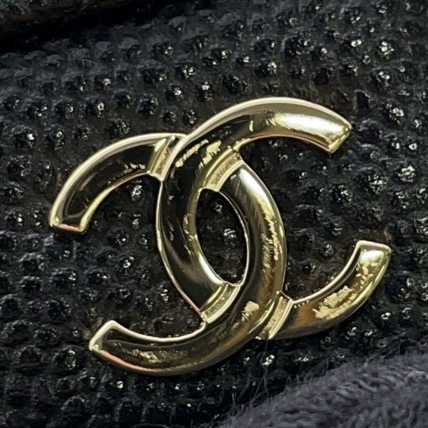 シャネル コインケース マトラッセ クラシック フラップ ココマーク キャビアスキン AP4096 CHANEL 財布 黒