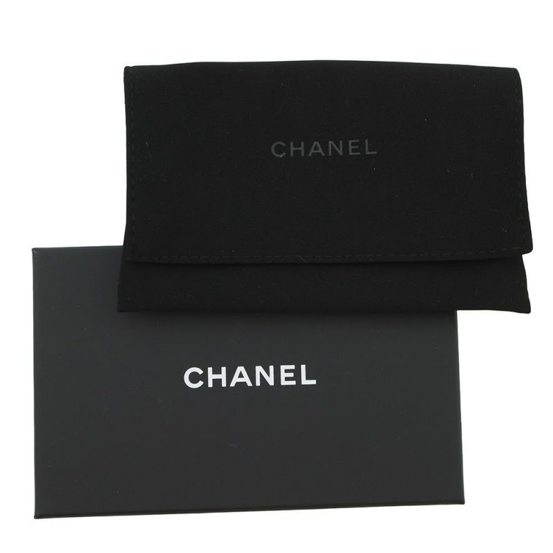 シャネル コインケース マトラッセ クラシック フラップ ココマーク キャビアスキン AP4096 CHANEL 財布 黒