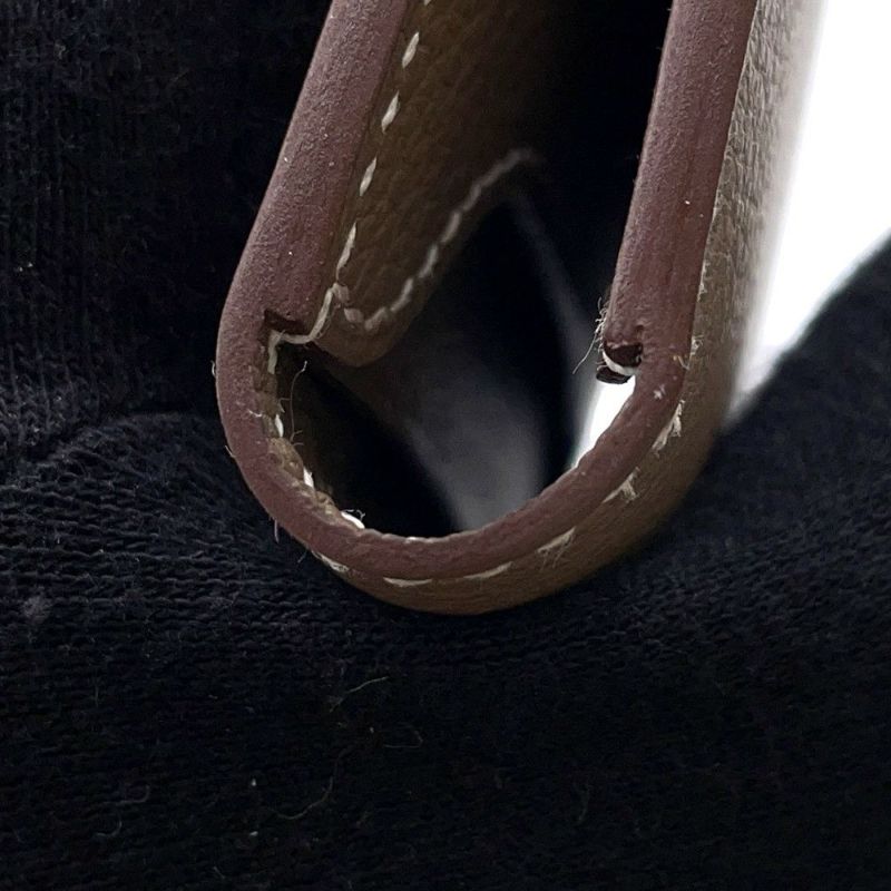 エルメス カードケース RMS RMS エトゥープ/シルバー金具 エバーカラー W刻印 HERMES 名刺入れ