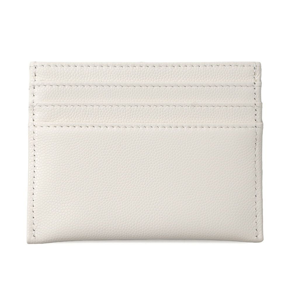 シャネル カードケース 24/25年 メティエダール コレクション ココマーク キャビアスキン AP4706 CHANEL 白