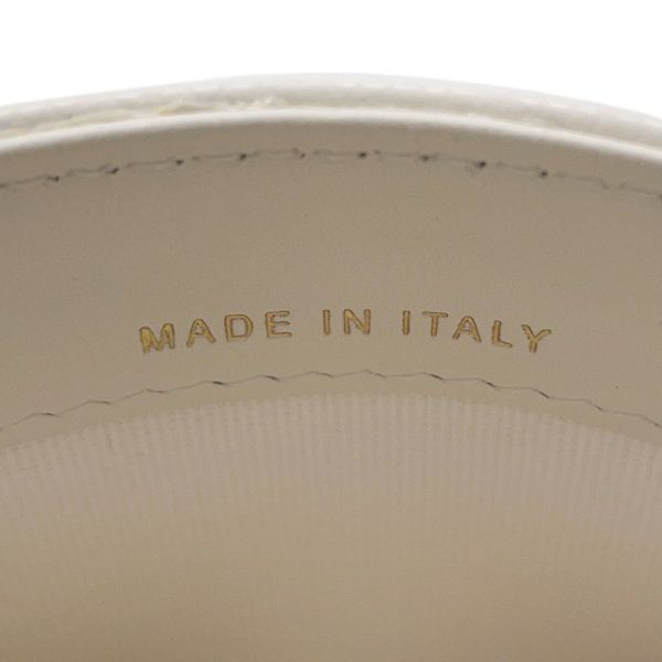 シャネル カードケース 24/25年 メティエダール コレクション ココマーク キャビアスキン AP4706 CHANEL 白