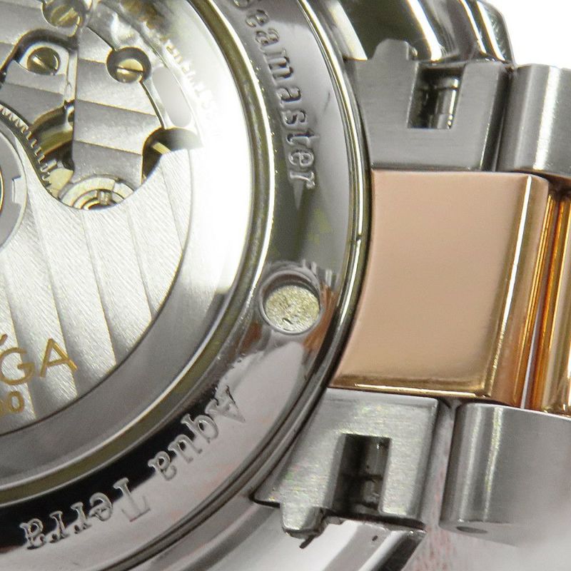 オメガ シーマスター アクアテラ コーアクシャル 2304.30.00 OMEGA 腕時計 白文字盤