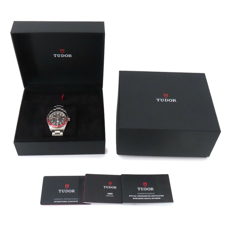 チュードル ブラックベイ 58 GMT M7939G1A0NRU-0001 TUDOR 腕時計 チューダー 黒文字盤