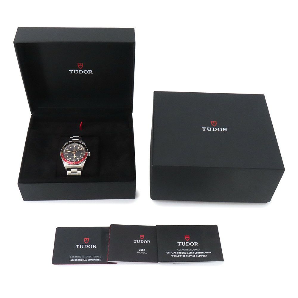 チュードル ブラックベイ 58 GMT M7939G1A0NRU-0001 TUDOR 腕時計 チューダー 黒文字盤