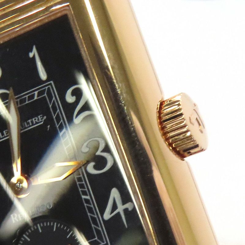 ジャガールクルト ビッグレベルソ デコ 270.2.62 JAEGER-LECOULTRE 腕時計 黒文字盤