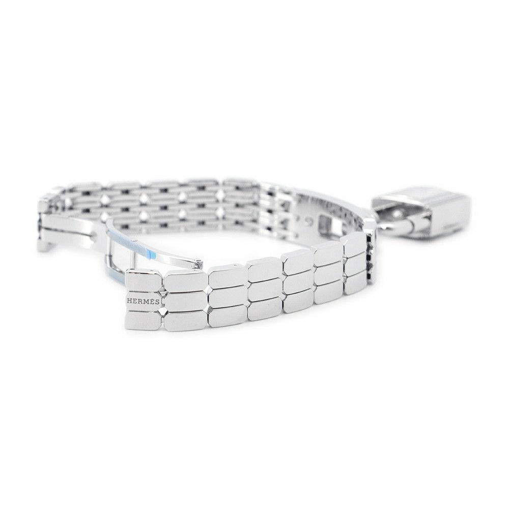 エルメス ケリーウォッチ KE4.131 ダイヤベゼル HERMES 腕時計 ホワイトシェル文字盤 クォーツ