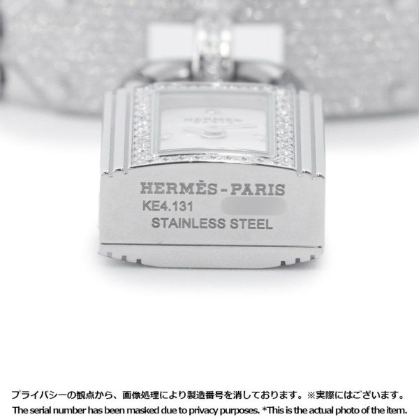 HERMES エルメス ケリーウォッチ ダイヤベゼル レディース 時計　クォーツ HERMES エルメス 時計 ケリーウォッチ ダイヤベゼル KE4.130
