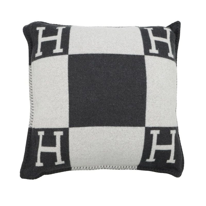 エルメス クッション アヴァロンGM ウール カシミヤ HERMES インテリア