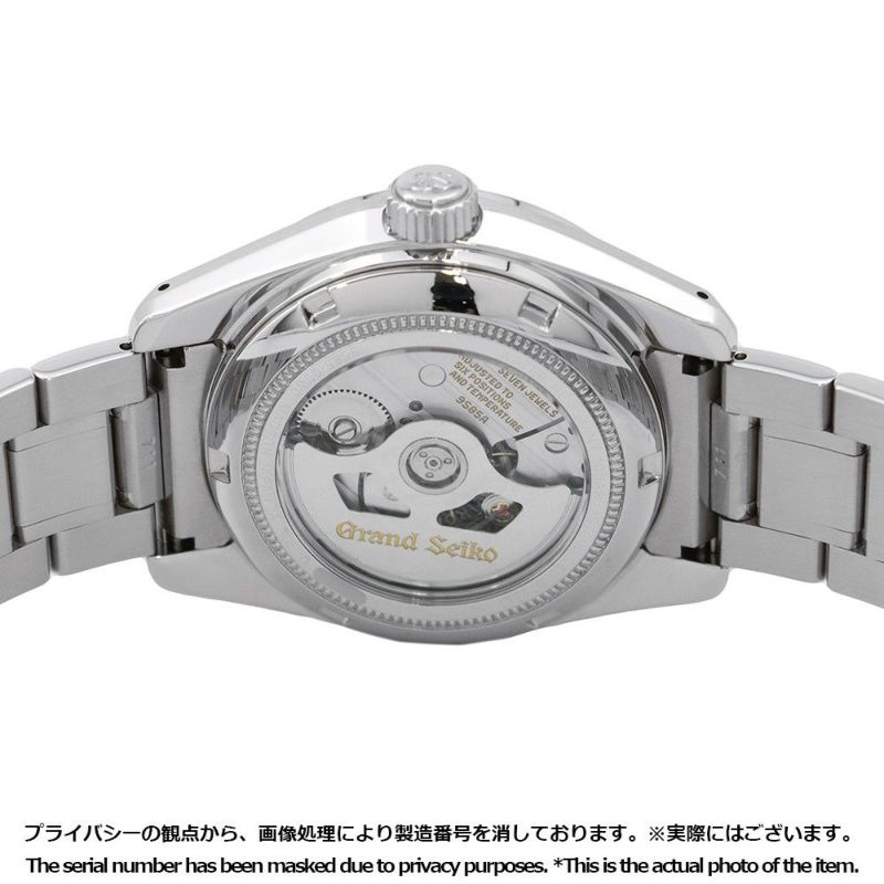 セイコー グランドセイコー メカニカル 9Sハイビート36000 SBGH277 腕時計 マスターショップ限定 シルバー文字盤
